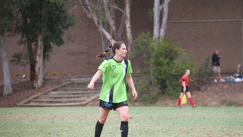 Kendall Fletcher in action during pre-season