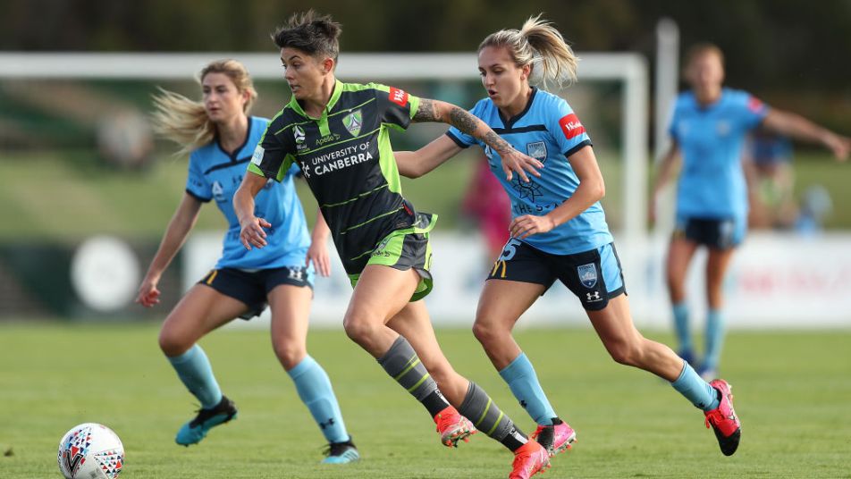 Michelle Heyman v Sydney FC