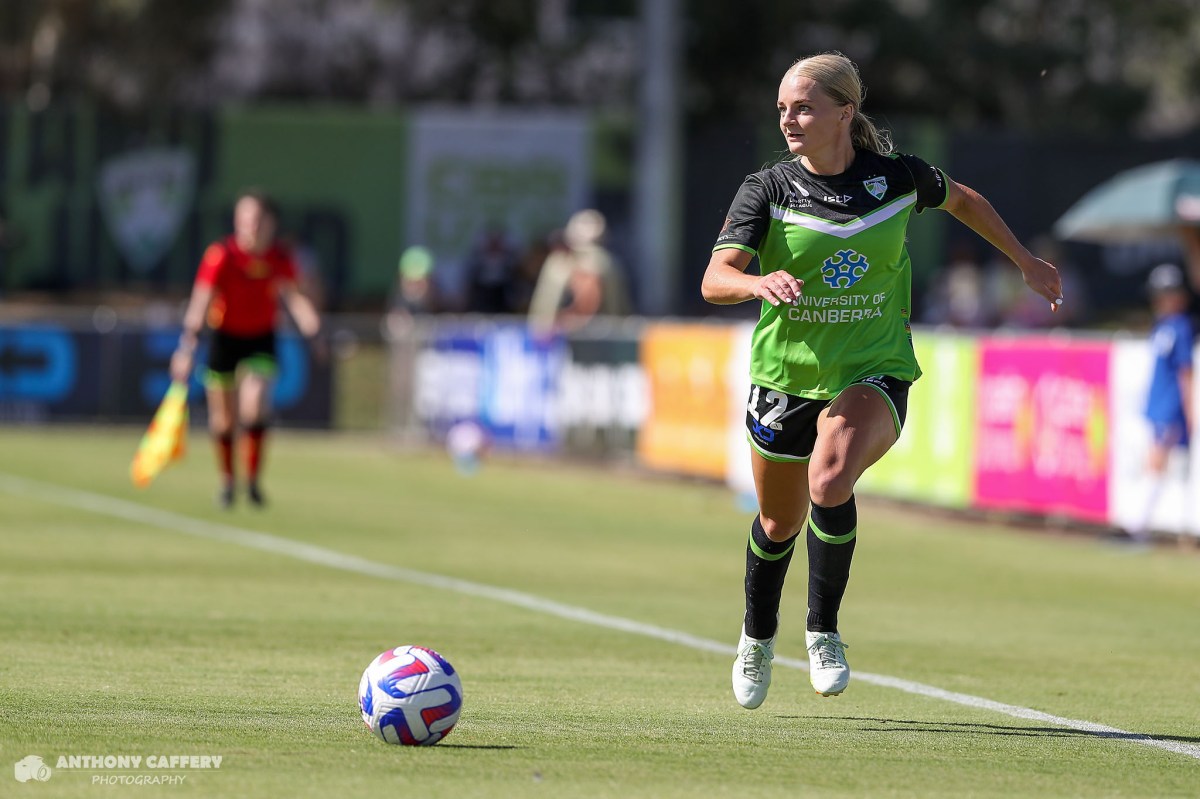 Taylor Rd Canberra TAYLOR-YOUNG BACK IN GREEN - Canberra United