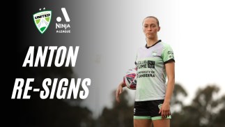 ANTON RETURNS TO CANBERRA AFTER EUROPEAN STINT